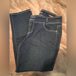 Style&Co jeans with silver stitching on back.Size 14